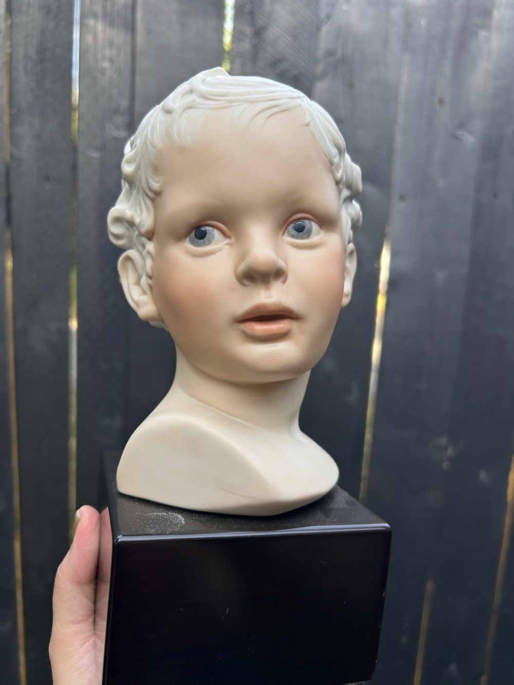 Vintage Cybis Eros Greek God of Love Young Boy Porcelain Figure Sculpture
